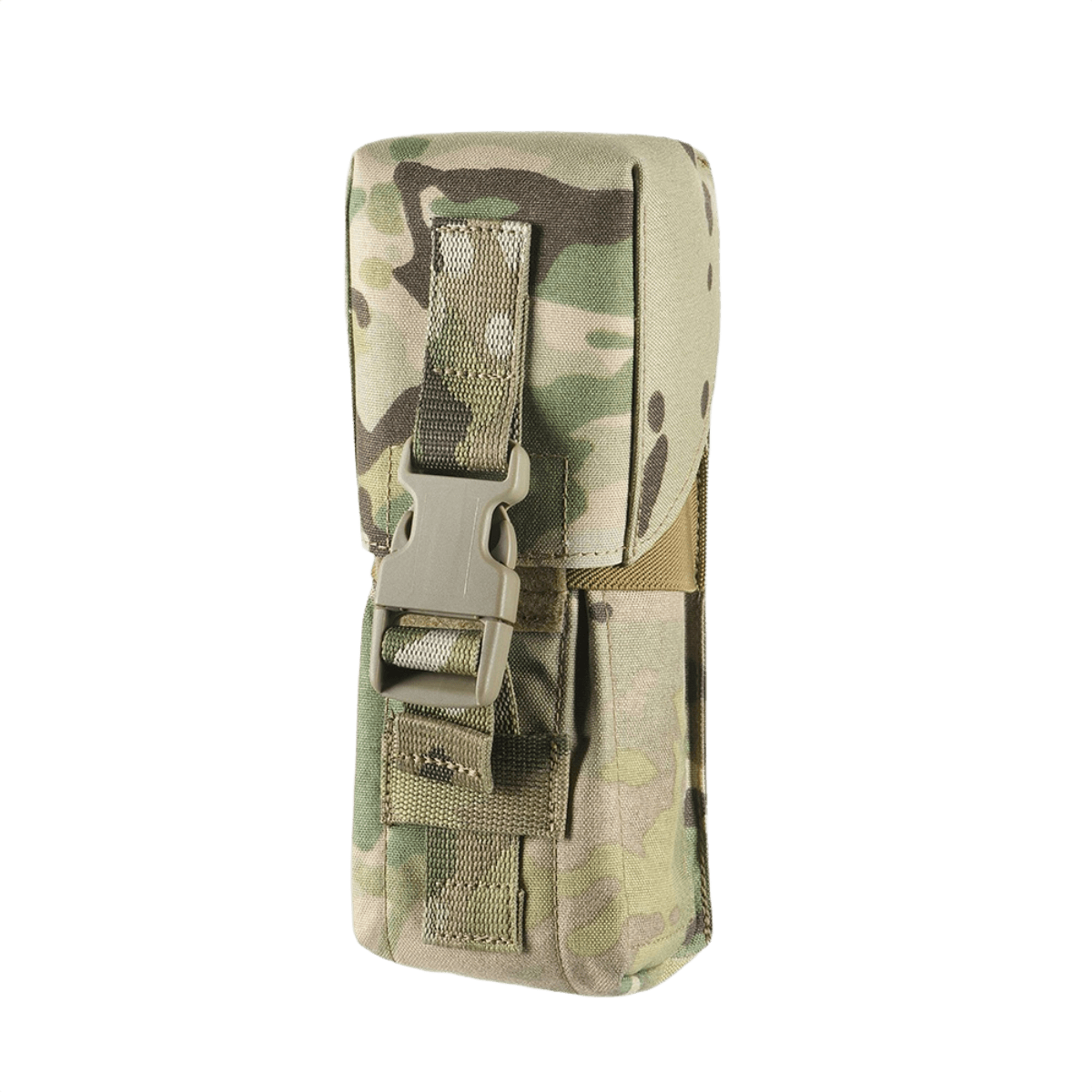 M-Tac kaksoislippastasku Fastex-sulkimella kulutusta kestävästä Cordura 500D -kankaasta, suunniteltu sotilas- ja ulkoilukäyttöön
