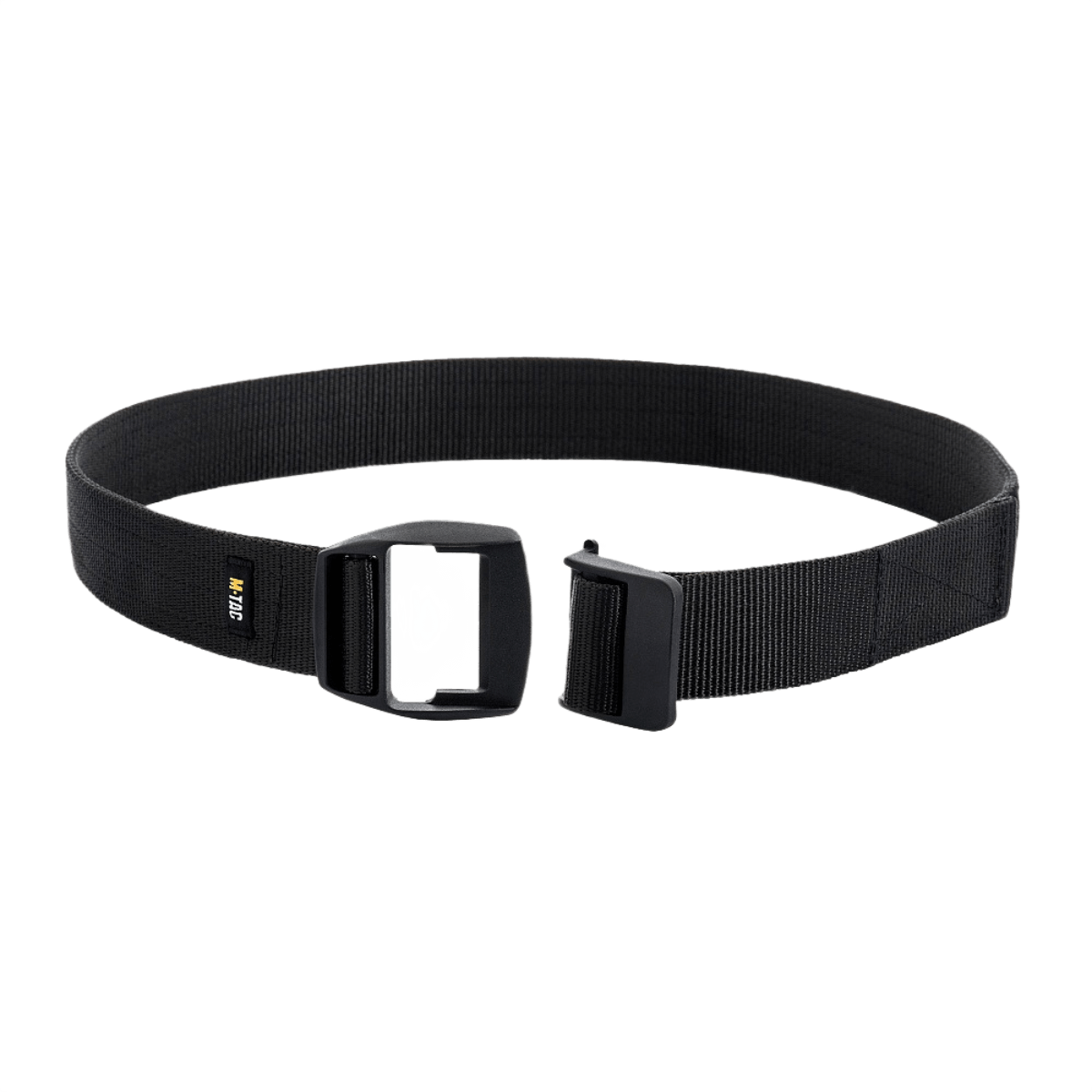 M-Tac Berg Buckle -taktinen vyö nylonista Woojin plastic® -soljella nopeaan ja turvalliseen kiinnitykseen.