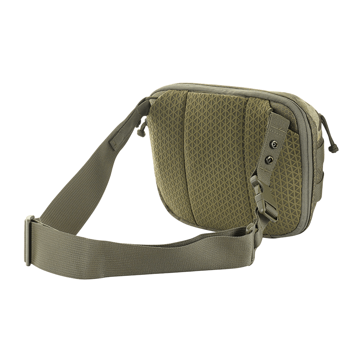 M-Tac Sphaera Hex Hardsling Taske Gen.II Elite Cordura- ja Hex-polyesteristä, kompakti laukku modulaarisella rakenteella ja säädettävällä olkahihnalla.