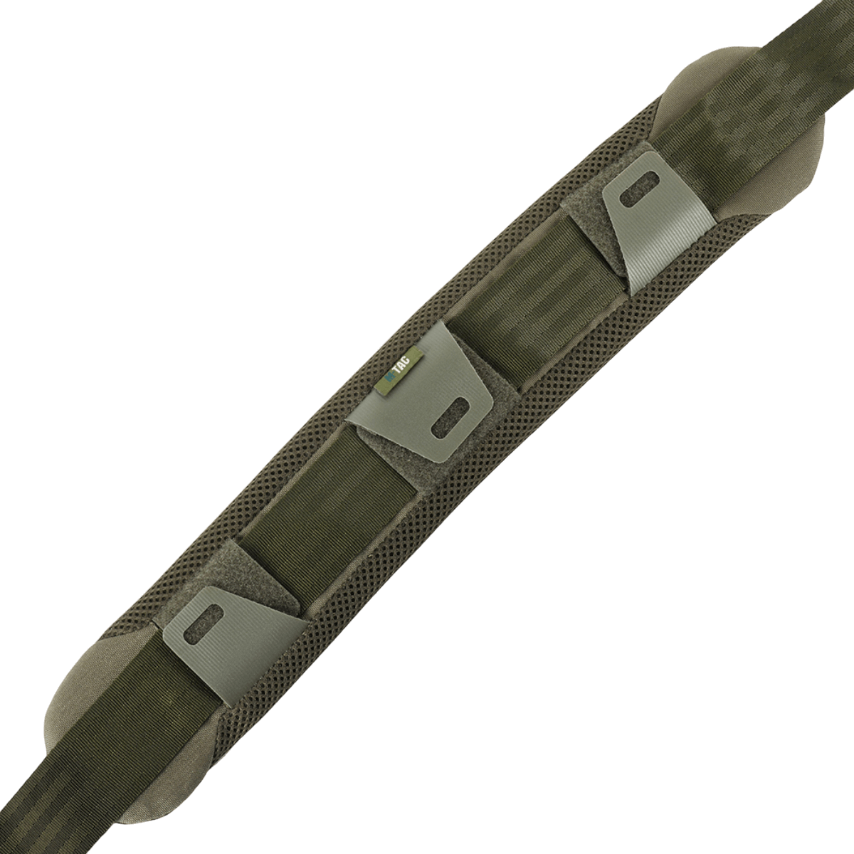 M‑Tac olkahihnan pehmike 40 mm Elite, kestävä Cordura ja 3D-mesh mukavuuteen ja paineenlievitykseen.