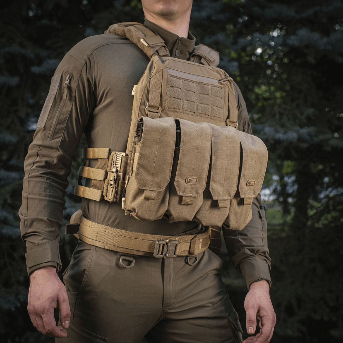 M-Tac etupaneeli Plate Carrier Cuirass QRS XL kestävässä Cordura 500D:ssä, NIJ-sertifioitu, galleria, sijainti 1.