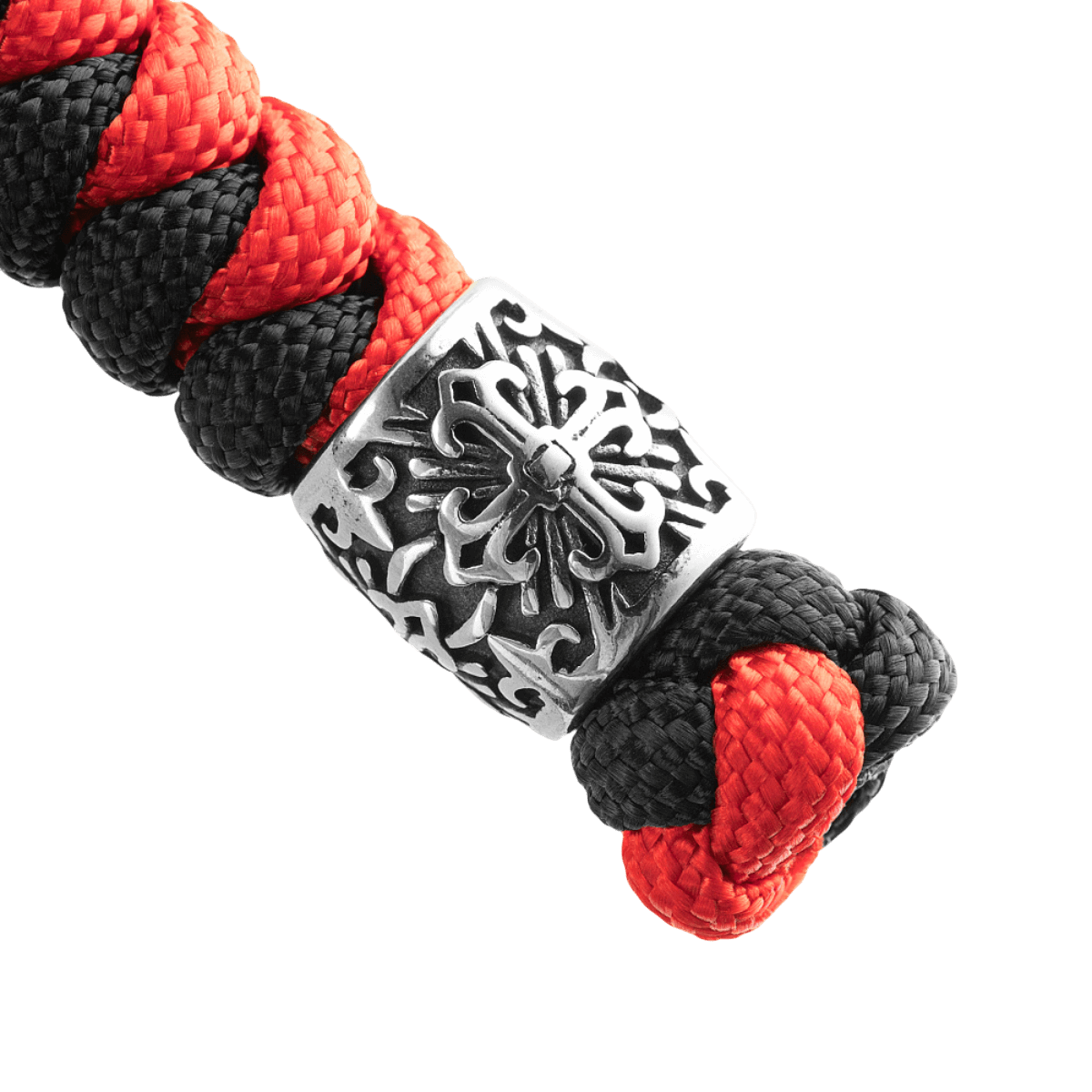 M-Tac Viper Lanyard Scandinavian punotulla paracordilla ja Viper-helmellä skandinaavisessa designissa musta/punainen. Ihanteellinen veitsille ja työkaluille.
