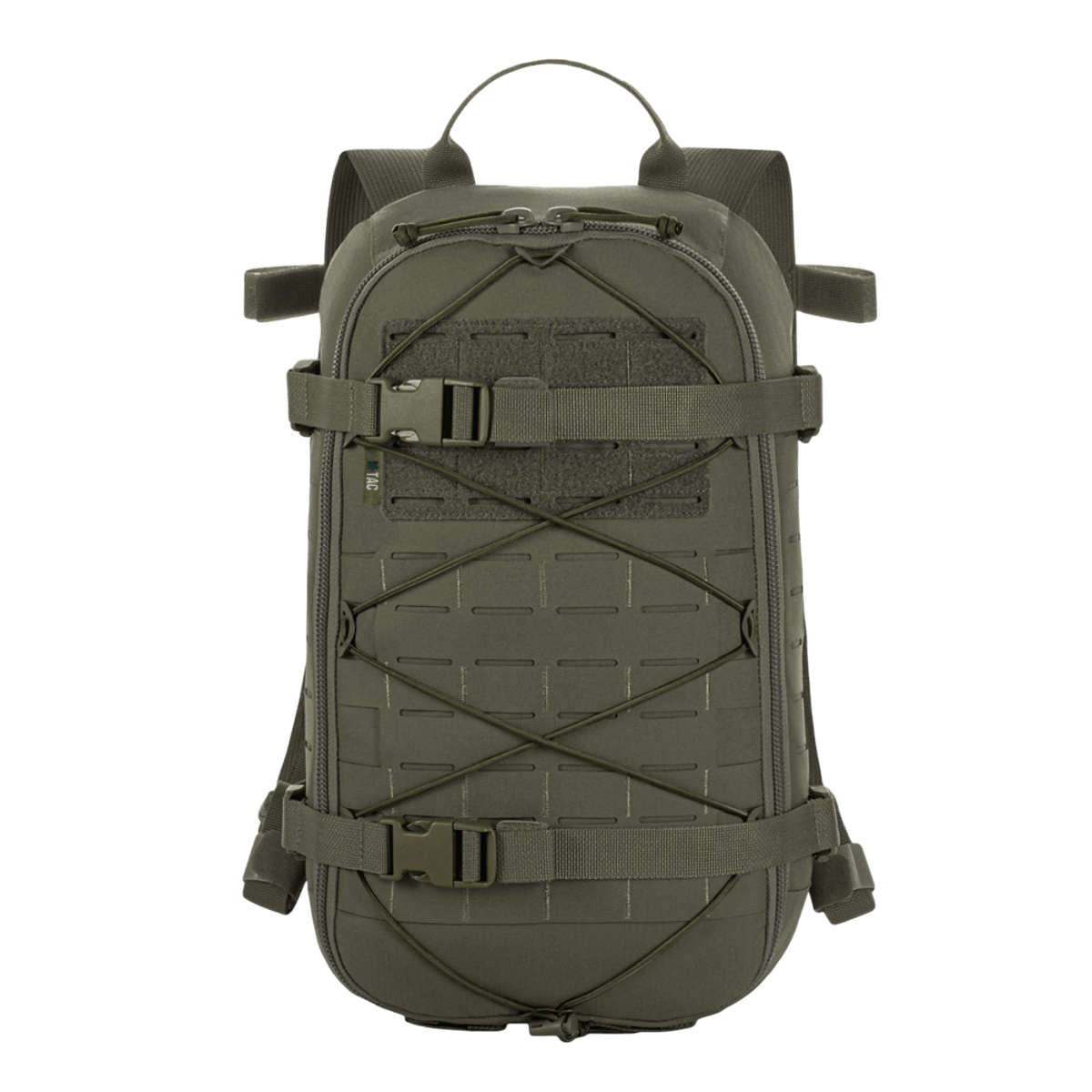 M-Tac Sturm Elite Gen.II Cordura-kankaasta MOLLE-järjestelmällä, suunniteltu omavaraisiin kenttäolosuhteisiin. Kehittynyt raid-reppu.