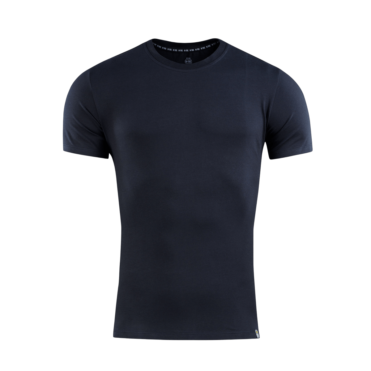 M-Tac T-shirt 93/7 Summer musta miesten malli, kevyt ja hengittävä puuvilla-elastaanikangas, täydellinen lämpimiin kesäpäiviin.