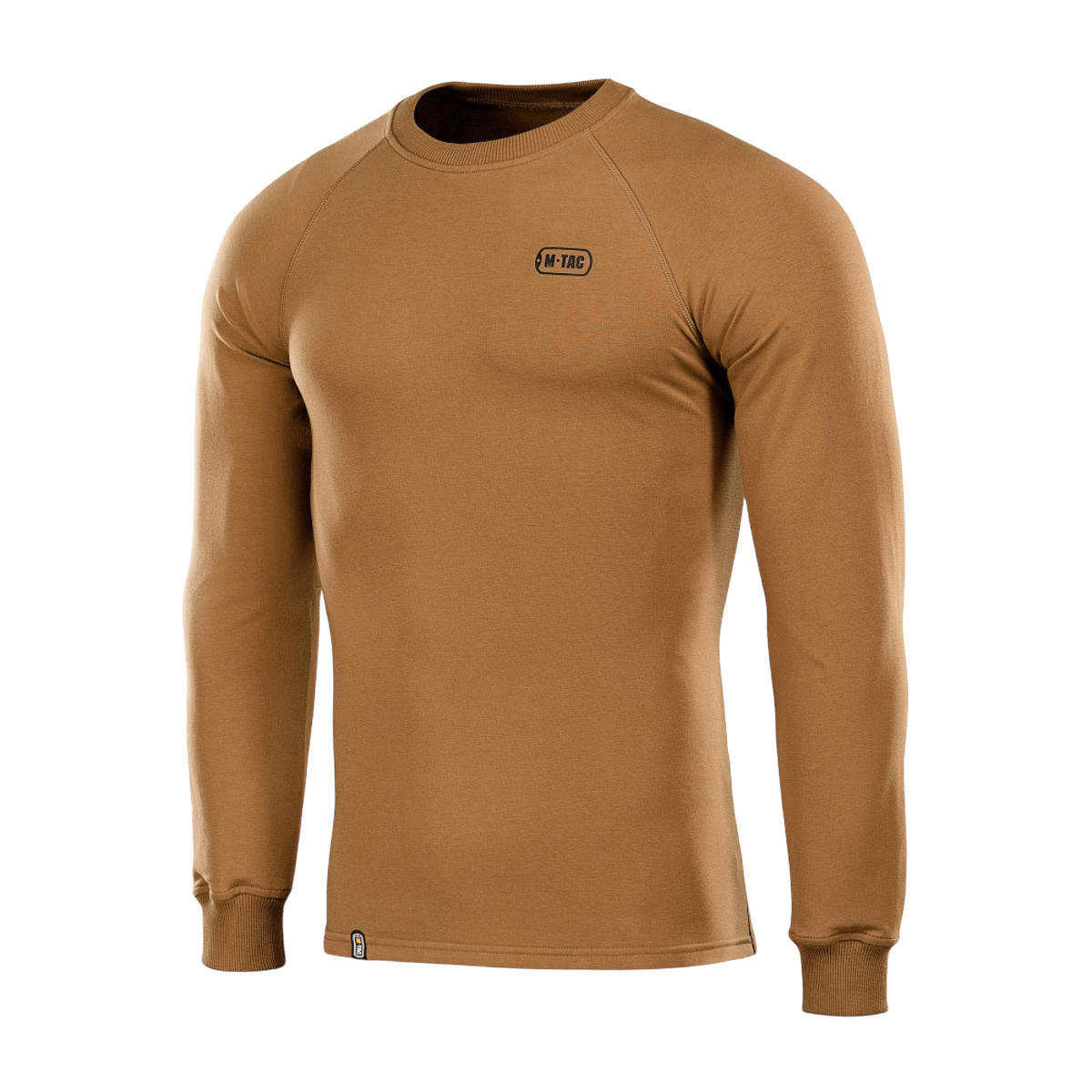M-Tac Raglan Athlete minimalistisella muotoilulla, pyöreä pääntie ja raglanhihat, sopii urheiluun ja arkeen. Väri: coyote.
