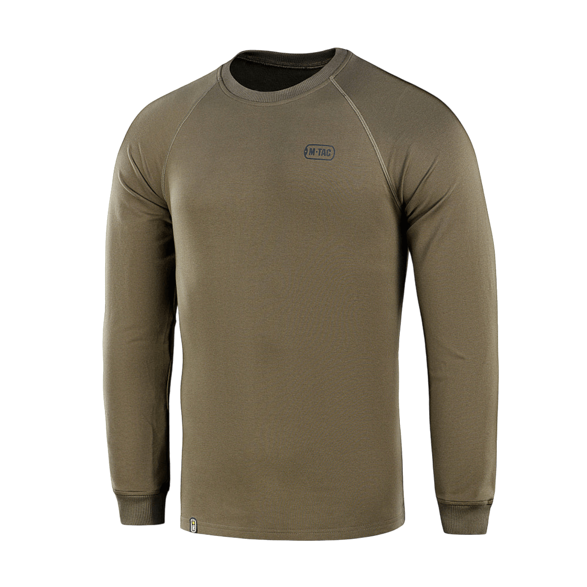 M-Tac Raglan Athlete -oliivinvihreä college raglanhihoilla, sopii urheiluun ja arkeen. Valmistettu 95% puuvillasta, 5% elastaanista.
