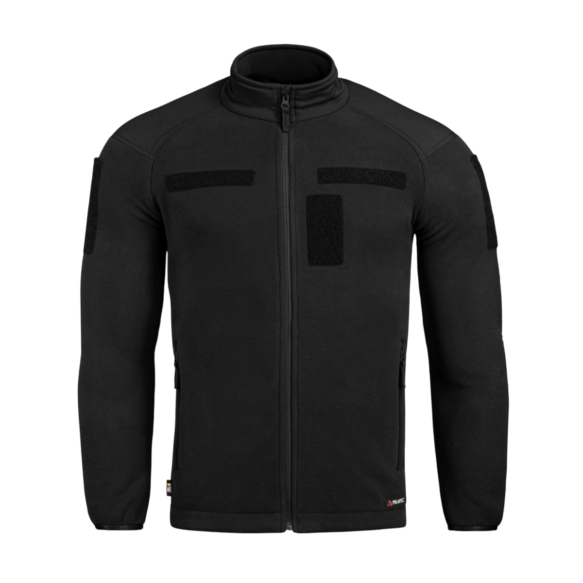 M-Tac Combat Fleece Polartec -takki mustana, Polartec® fleece, YKK-vetoketjut ja joustavat hihansuut. Sopii taktiseen käyttöön.