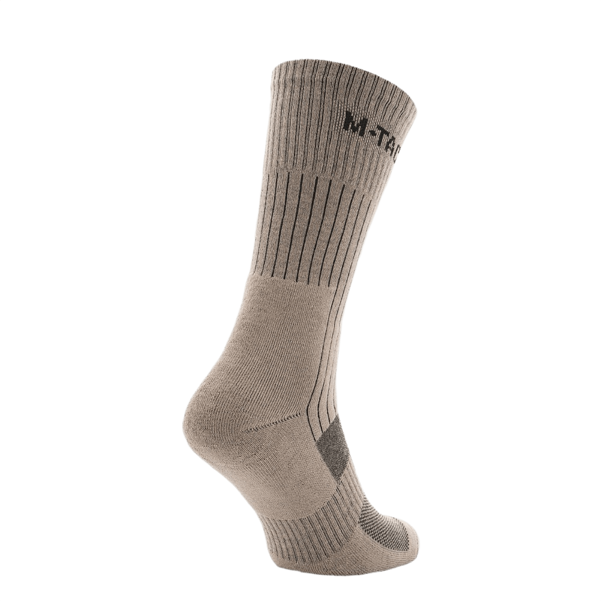M-Tac Høje Sokker Mk.2 beige värissä termoalueilla ja iskunvaimennusalueilla maksimaaliseen mukavuuteen trekkingissä ja intensiivisessä käytössä.