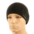 M-Tac Fleece Watch Cap Light Polartec musta talvihattu, valmistettu premium-mikrofleecestä, sopii kylmiin olosuhteisiin ja suojaa tuulelta.