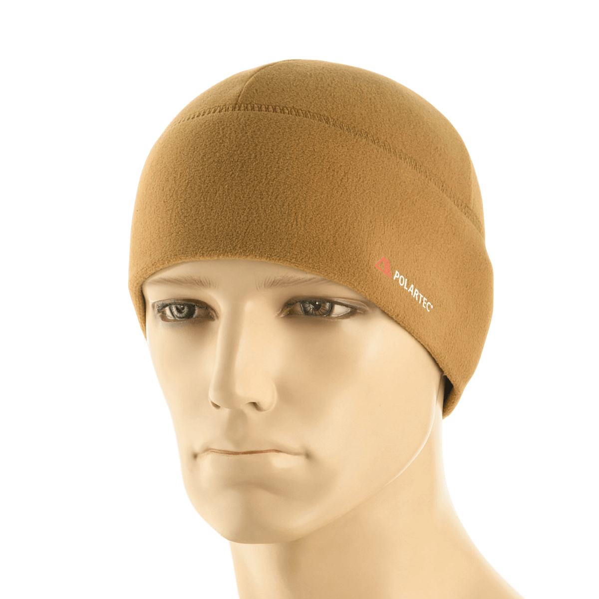 M-Tac Fleece Watch Cap Light Polartec ruskea, monikäyttöinen talvihattu korkealla lämmöneristyksellä, valmistettu kestävästä Polartec Micro Series fleece -materiaalista.