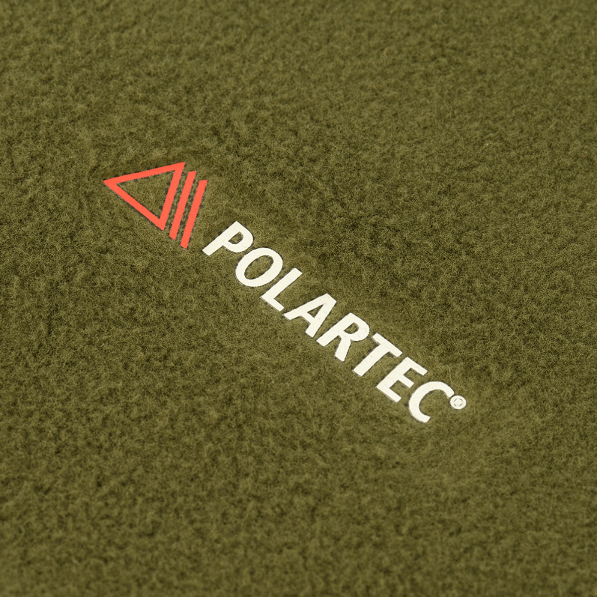 Lähikuva Polartec-kankaasta M-Tac Polartec Lang Tubehalstørklæde, sopii kylmään säähän.