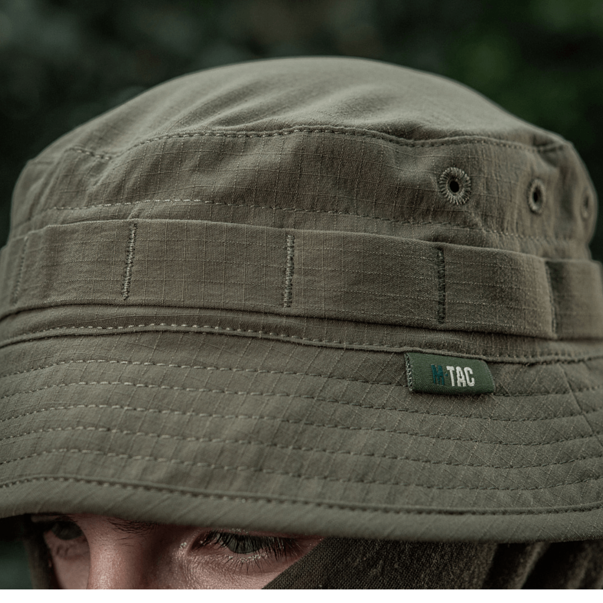 M-Tac Panamahat Gen. II Summer Flex kestävä nylon/elastaani, NIJ-sertifiointi ja tuuletusreiät, näytetty galleria-asento 1.