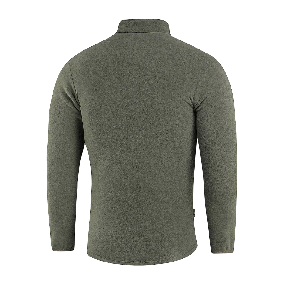 M-Tac Delta Polartec fleece-takki nähtynä takaa, armeijanvihreä, Polartec Micro Series -fleece, sopii kylmiin päiviin. Tyylikäs ja toiminnallinen.