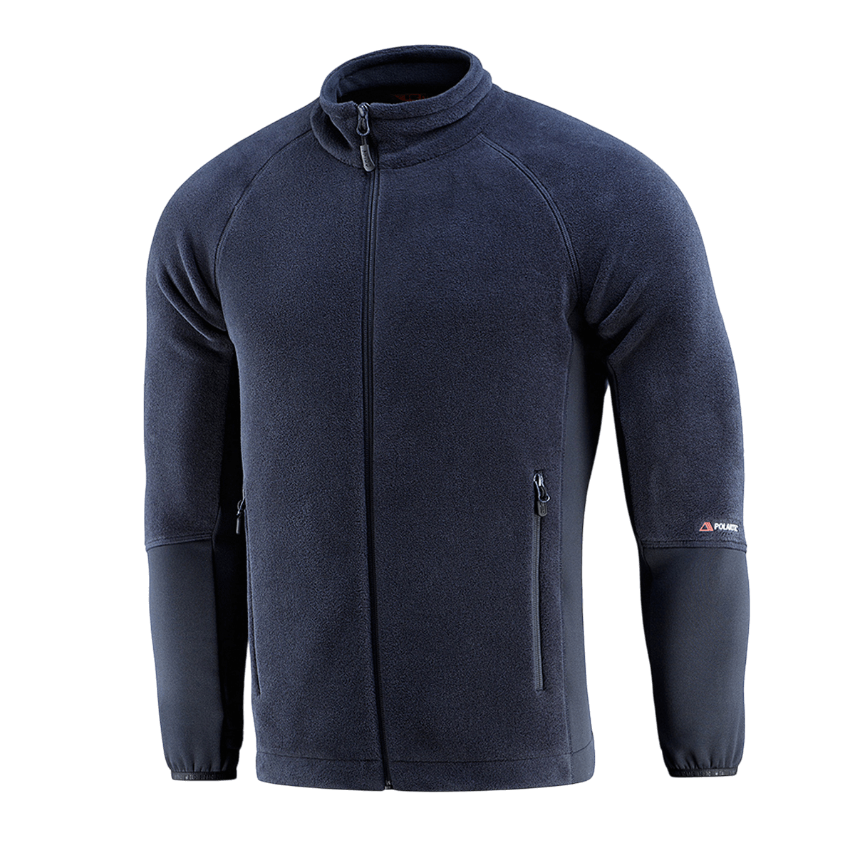 M-Tac Polartec Sport Fleecejakke mustana, sopii siirtymäkauteen ja kylmään säähän, valmistettu premium Polartec® 200 Series fleecestä