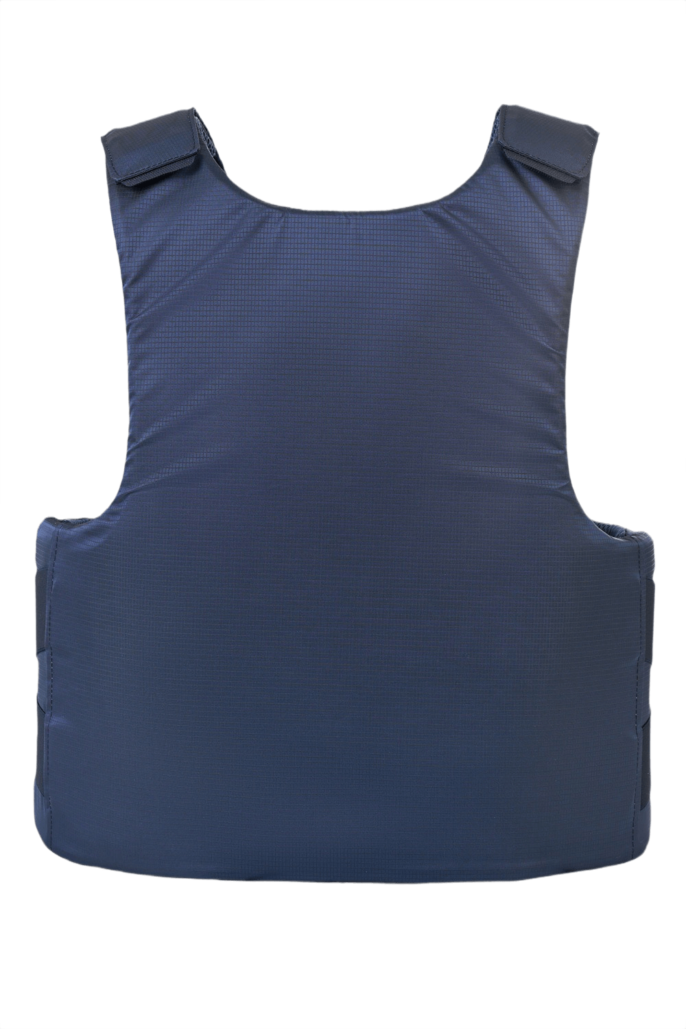 Anorak Rhodium® Concealable III pistos- ja luotisuojaliivi sinisenä, suunniteltu piilotettavuuteen ja veitsisuojaukseen