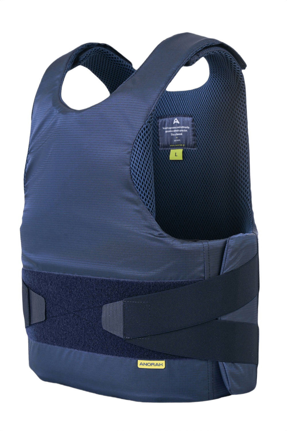 Anorak Rhodium® Concealable III laivastonsinisessä, suunniteltu maksimaaliseen suojaan ja piilotettavuuteen