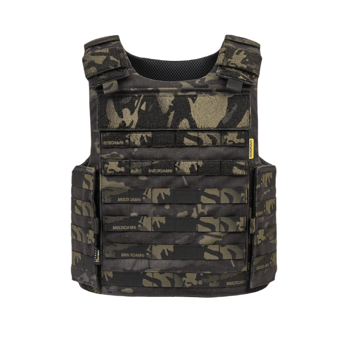 Anorak Tactical III Cover MultiCam® jämäkässä muotoilussa CORDURA®:lla ja 3D SPACER Coolmax® fresh -vuorauksella optimaaliseen istuvuuteen ja kestävyyteen.