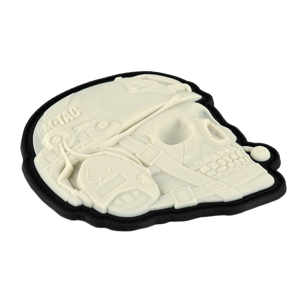 M-Tac Patch Operator 3D PVC realistisella muotoilulla, moraalimerkki vaatteisiin, Velcro-kiinnitys, 6 x 7 cm, PVC.