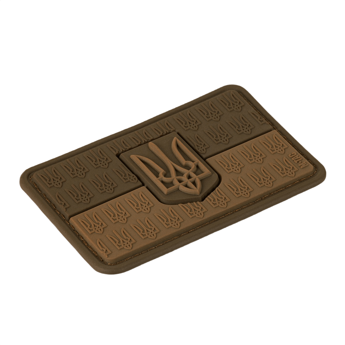 M-Tac Patch Ukraine Flag PVC 3d-relief Trident ja lipun värit, Velcro-tausta, 8x5cm, Cordura 500d