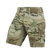 M-Tac Shorts STURM Gen.II Nyco Extreme camo-kuvio, nelisuuntainen stretch ja vahvistukset, ihanteellinen taktiseen käyttöön ja ulkoiluun.