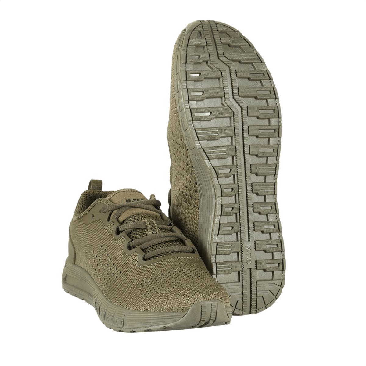 M-Tac Summer Light Sneakers - taktiset kesäkengät kevyellä muotoilulla ja kestävällä EVA-kumipohjakuvioinnilla optimaaliseen pitoon ja mukavuuteen.