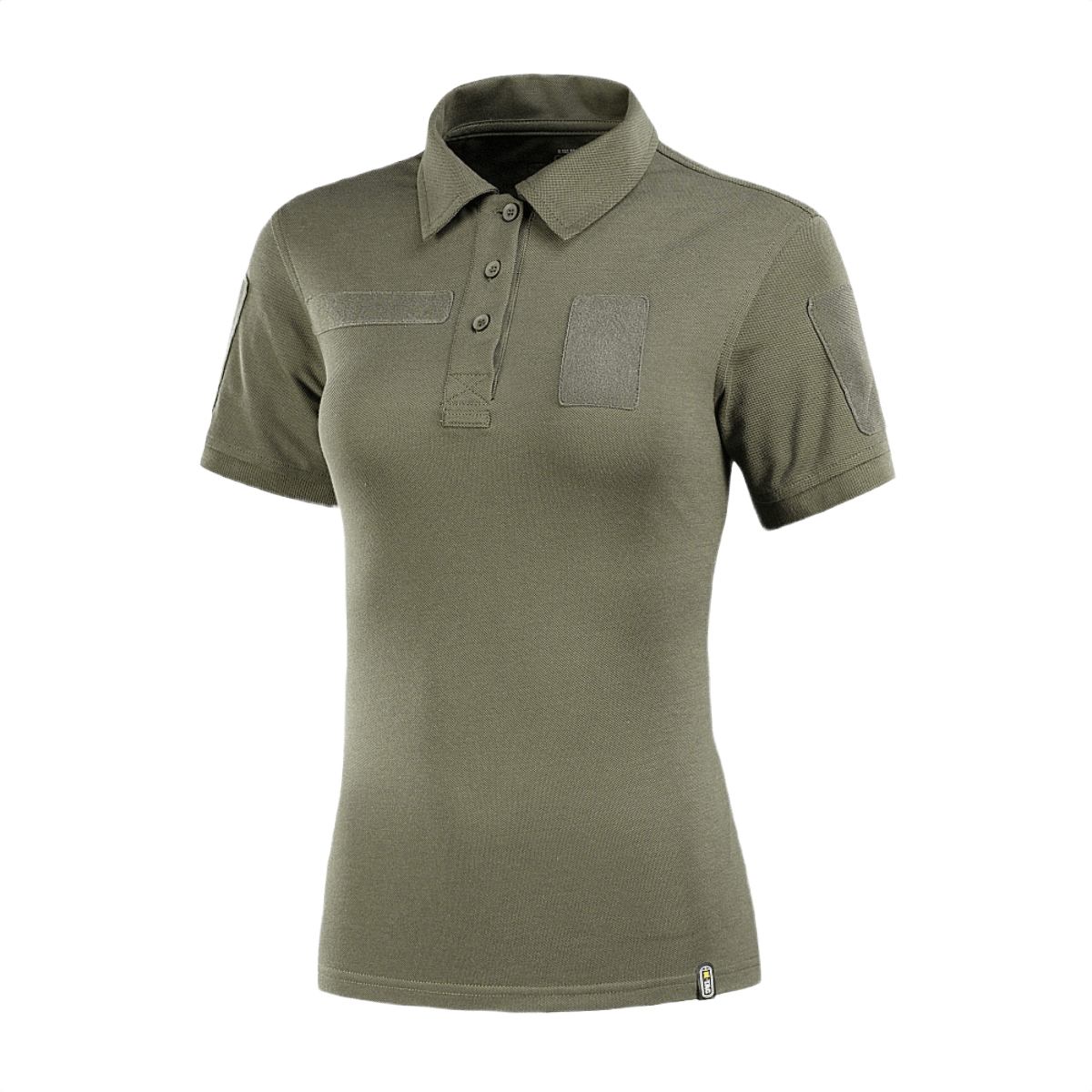 M-Tac Tactical Polo-Shirt 65/35 Lady kestävä puuvilla-polyester naisille, Velcro merkeille ja ID.