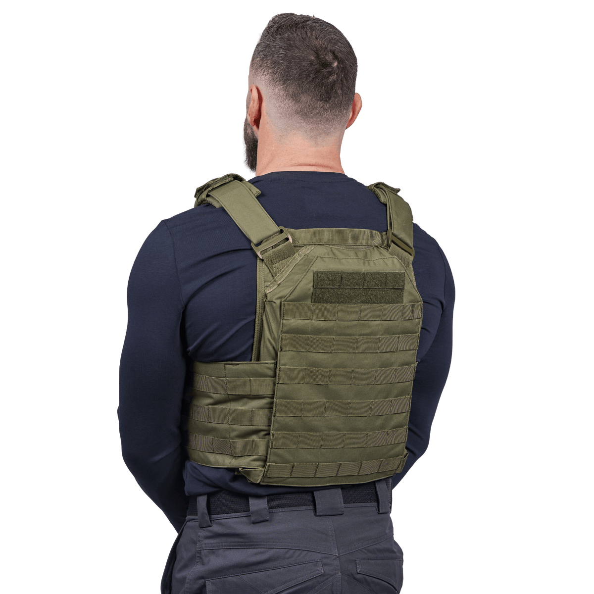 EA Plate Carrier vihreä — tuotekuva.