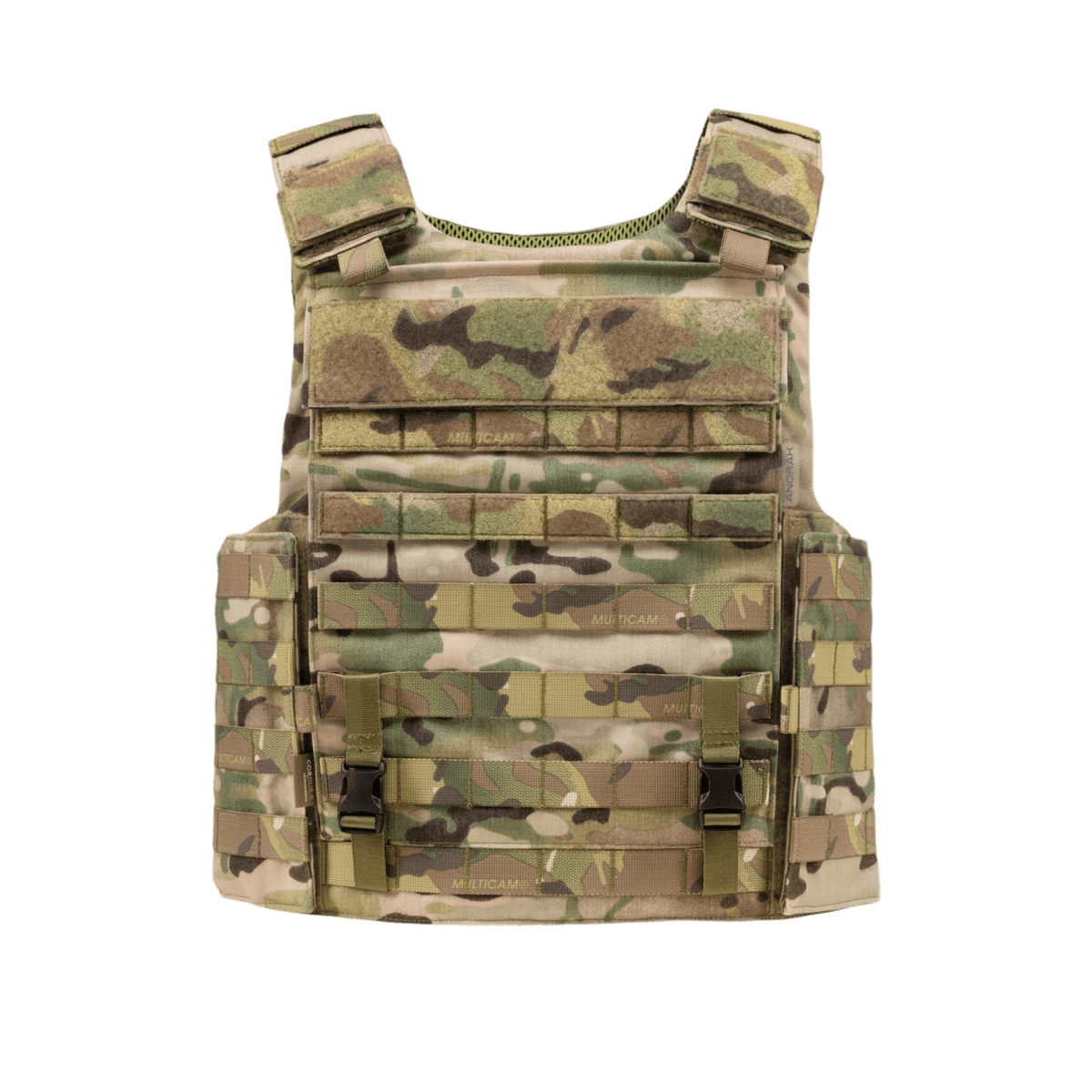 Anorak Tactical III Cover MultiCam® CORDURA®:lla ja 3D SPACER Coolmax® -vuorauksella, kestävä ja pitkäikäinen antibakteerisilla ominaisuuksilla.