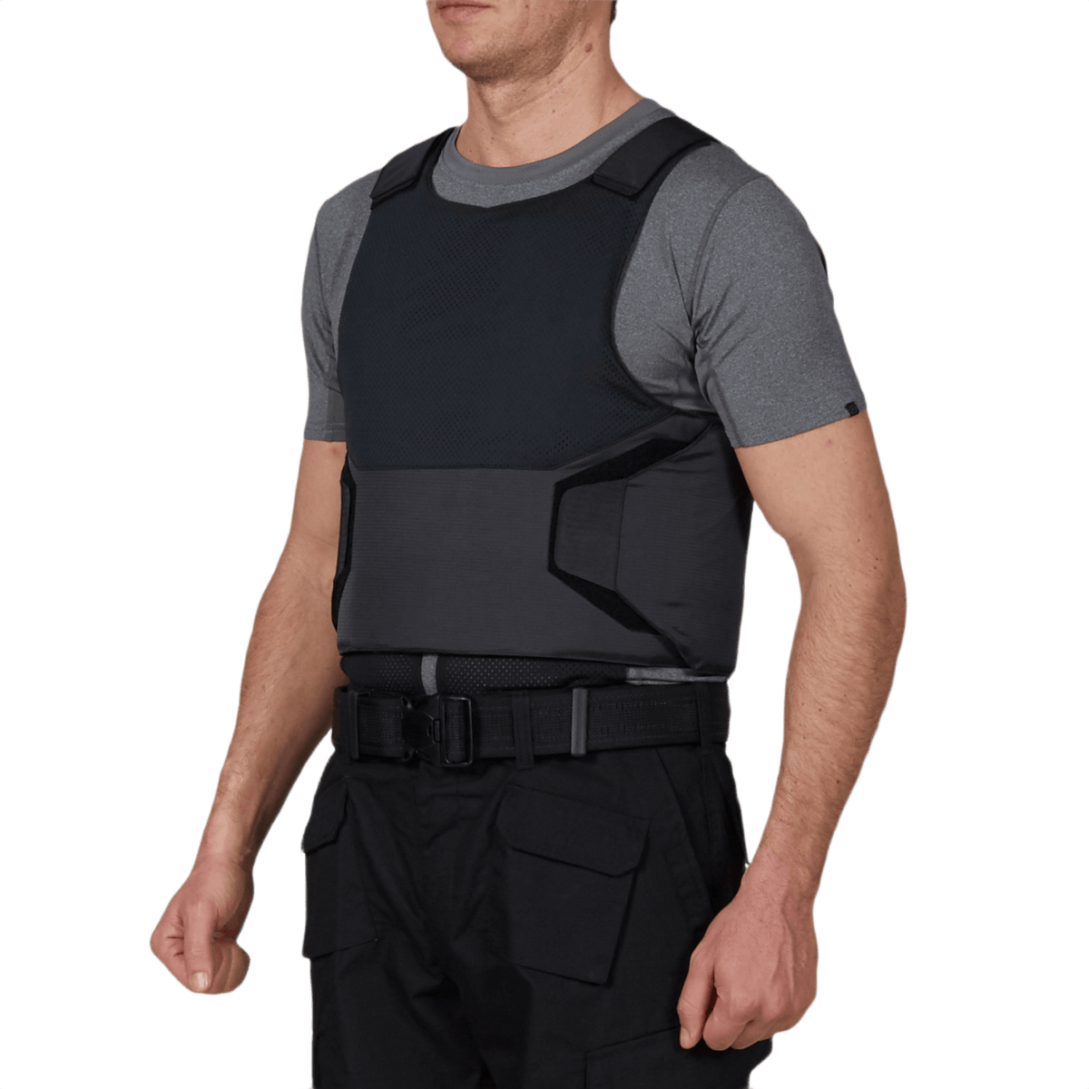 Anorak Topaz® Concealable I -pistosuojaliivi, veitsi- ja pistosuoja maksimaaliseen Level 1 -suojaan, piilotettavissa vaatteiden alle.