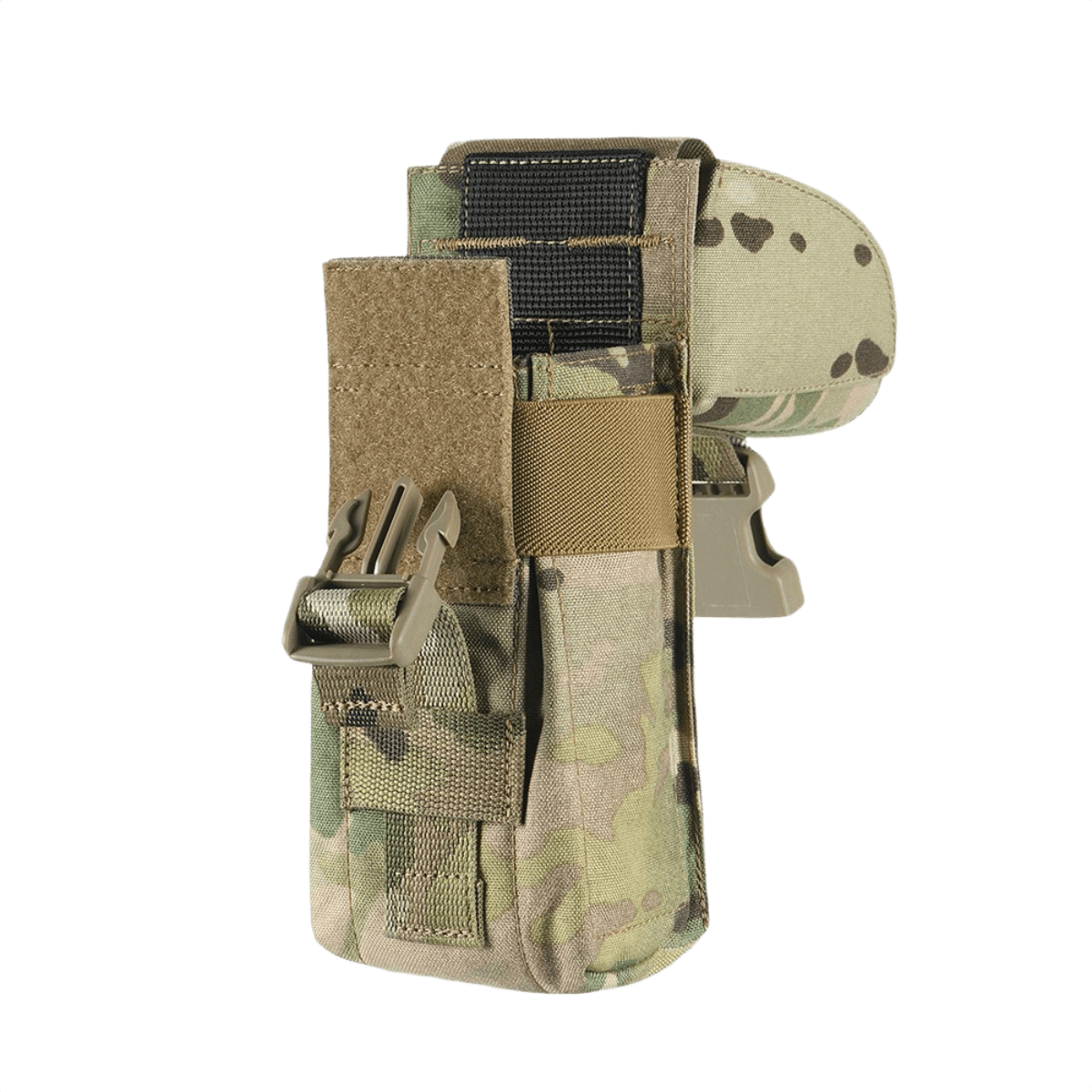 M-Tac kaksoislippastasku Fastex-sulkimella maastokuvioisesta Cordura 500D:stä AR- ja AK-lippaiden turvalliseen säilytykseen