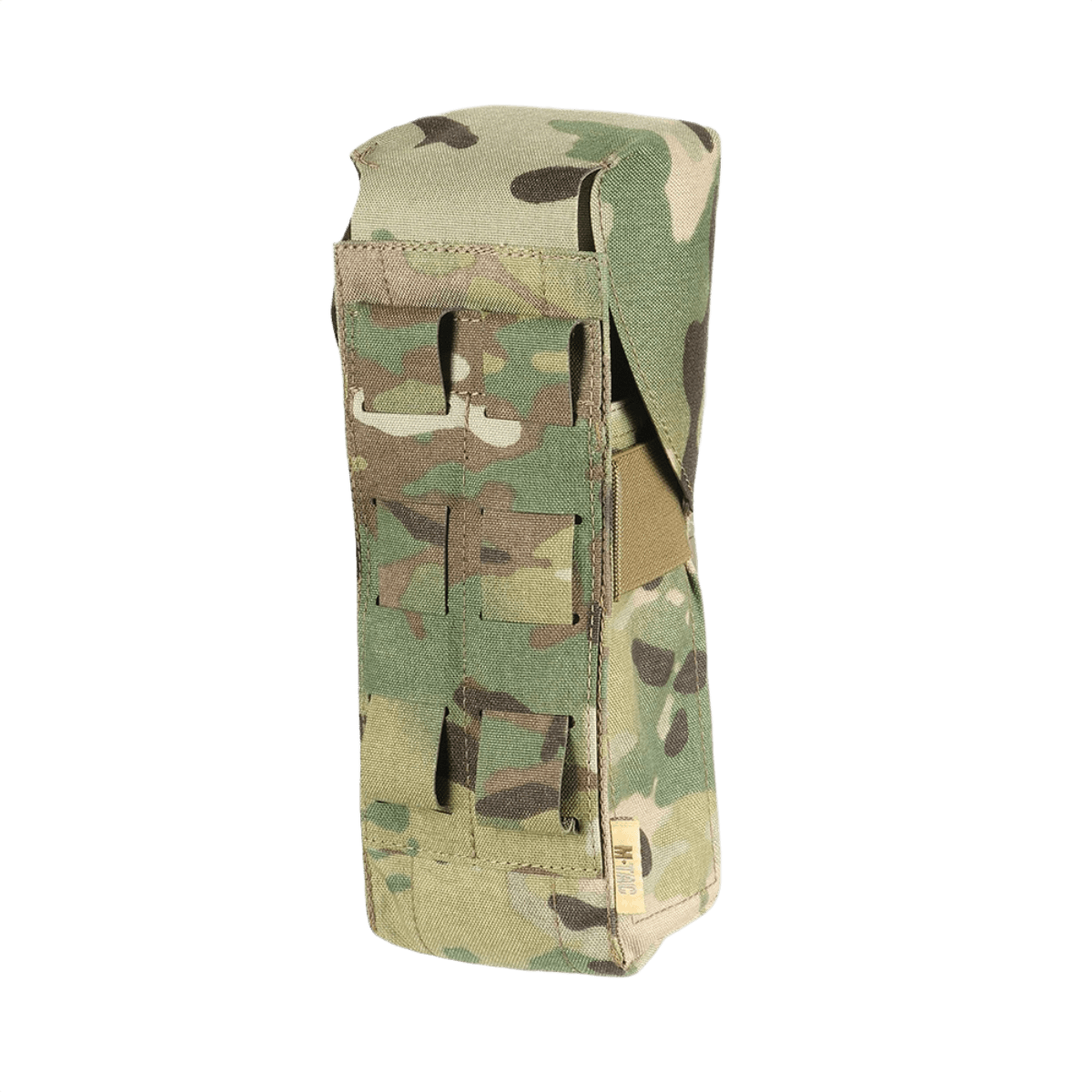 M-Tac kaksiosainen lipastasku Fastex-sululla, kestävä Cordura 500D, AR- ja AK-lippaisiin, sopii sotilaalliselle ja ulkoilmakäytölle
