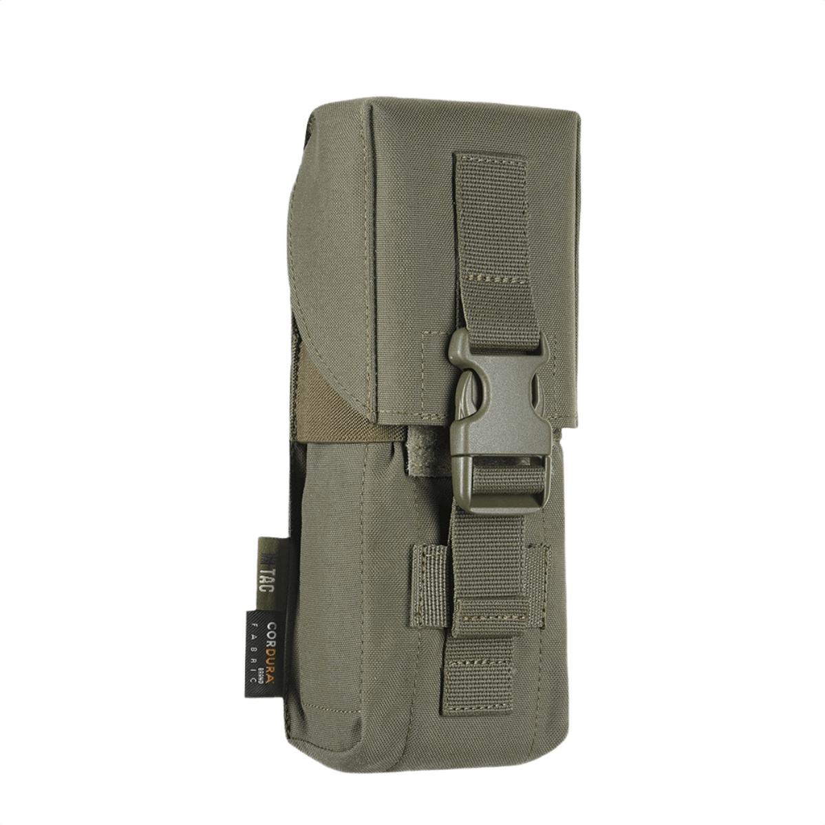 M-Tac kaksiosainen lippastasku Fastex-lukolla, Cordura 500D, AR- ja AK-lippaiden kuljetukseen, vihreä