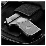 M-Tac Carry Sling Taske Elite Gen.IV, universaali Velcro-kotelo, suunniteltu piilotettuun aseenkantoon, galleria, positio 1, musta materiaali