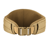 M-Tac War Belt ARMOR hiekansävyssä, taktinen vyö vahvalla soljella ja MOLLE-narulla Cordura 500D:stä modernin taistelijan varusteille.