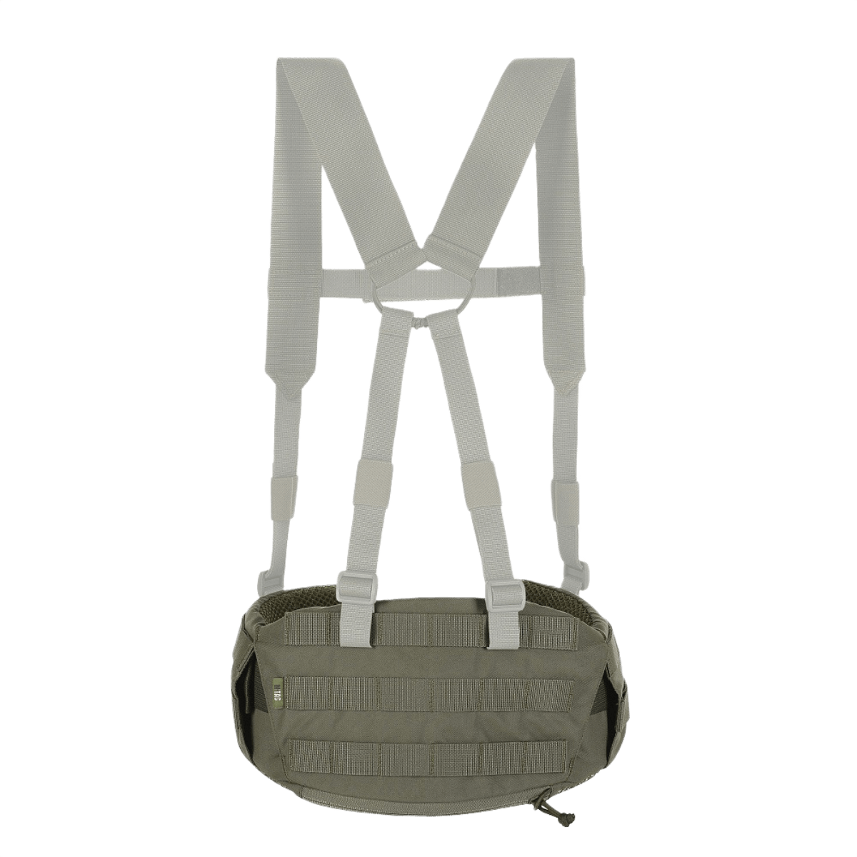 M-Tac War Belt ARMOR MOLLE-webbingillä ja tukevilla valjailla, sopii mukautukseen ja taistelutehtäviin, Cordura 500D.