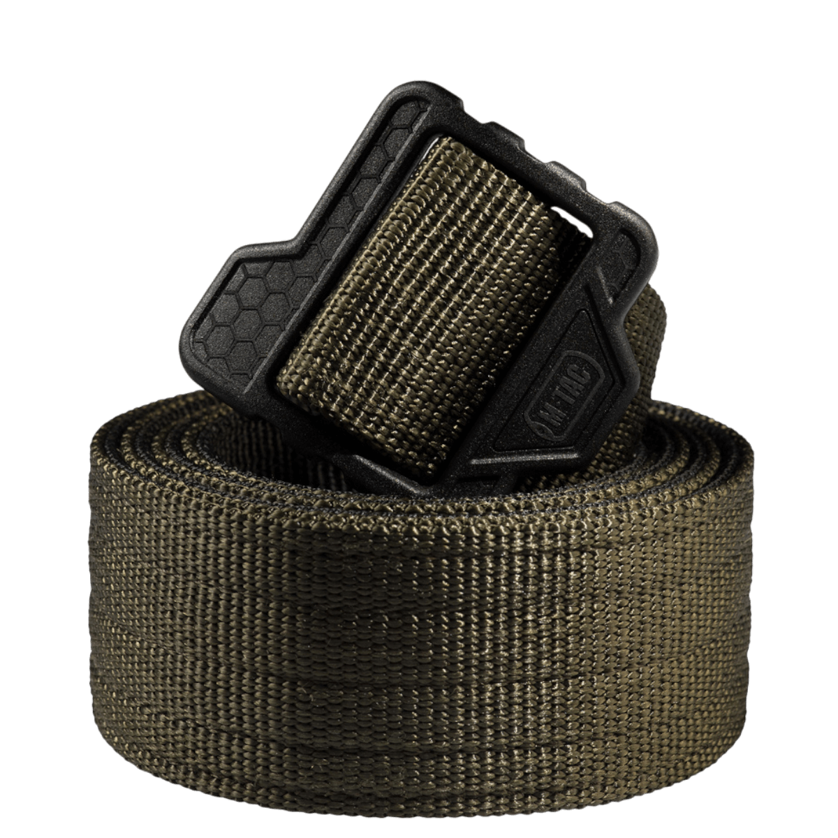 M-Tac Double Duty Taktisk Bælte Hex, khaki, kestävä nylon, kestävä solki ja kulutusta kestävä kudonta, galleria, sijainti 1.