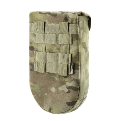 M-Tac taittolapion kotelo Multicam – kestävä taktinen MOLLE-pussi taittolapiolle, valmistettu CORDURA 1000D:stä.