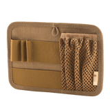 M-Tac Hook & Loop Low Profile Admin Panel, kulutusta kestävä nylon, modulaarinen säilytys ja verkkotasku kiinnitettäväksi Velcro-paneeliin, galleria, sijainti 1.