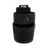 M-Tac Baton Pouch Elite – tukeva musta nylonpidike patukoille, sopii poliisille ja turvallisuushenkilöstölle.