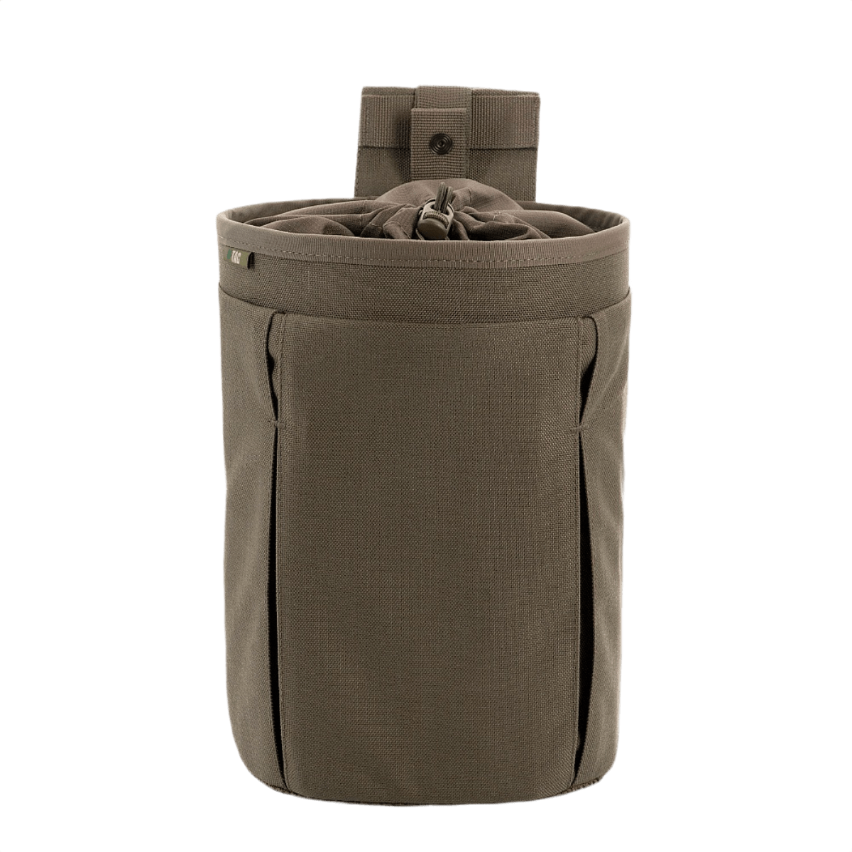 M-Tac Mag Drop Pouch Elite MOLLE-kiinnityksellä ja pikavapautusjärjestelmällä hätäuudelleenlatausta varten.