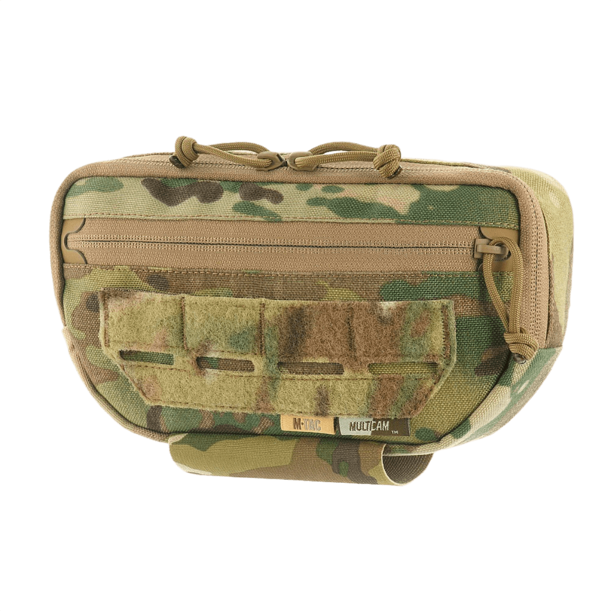 M-Tac Plate Carrier Lower Accessory Pouch Gen.II Elite Cordura 1000D -camouflage, tukeva ja toimiva luodinkestävien liivien kanssa käytettäväksi.