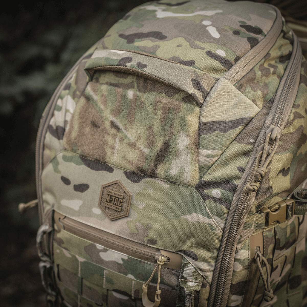 M-Tac Rygsæk Large Gen.III Elite on kestävä taktinen 30 litran reppu, valmistettu kestävästä Cordura-materiaalista camouflagedesignilla.