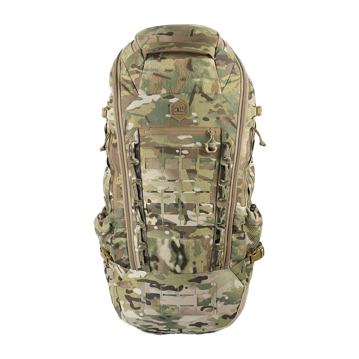 M-Tac Rygsæk Large Gen.III Elite kestävästä Cordura-kankaasta, ergonomisesti suunniteltu taktisiin tarkoituksiin ja varusteiden kuljetukseen.