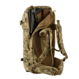 M-Tac Rygsæk Gen.II Elite Large, kamuflaasiväri, ergonominen muotoilu ja ohut taskuratkaisu aseiden kuljetukseen.