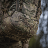 M-Tac Large Gen.IV Elite maastokuvioitu, valmistettu Cordura 500D:stä ja Cordura 1000D:stä lisäkestävyyttä varten.