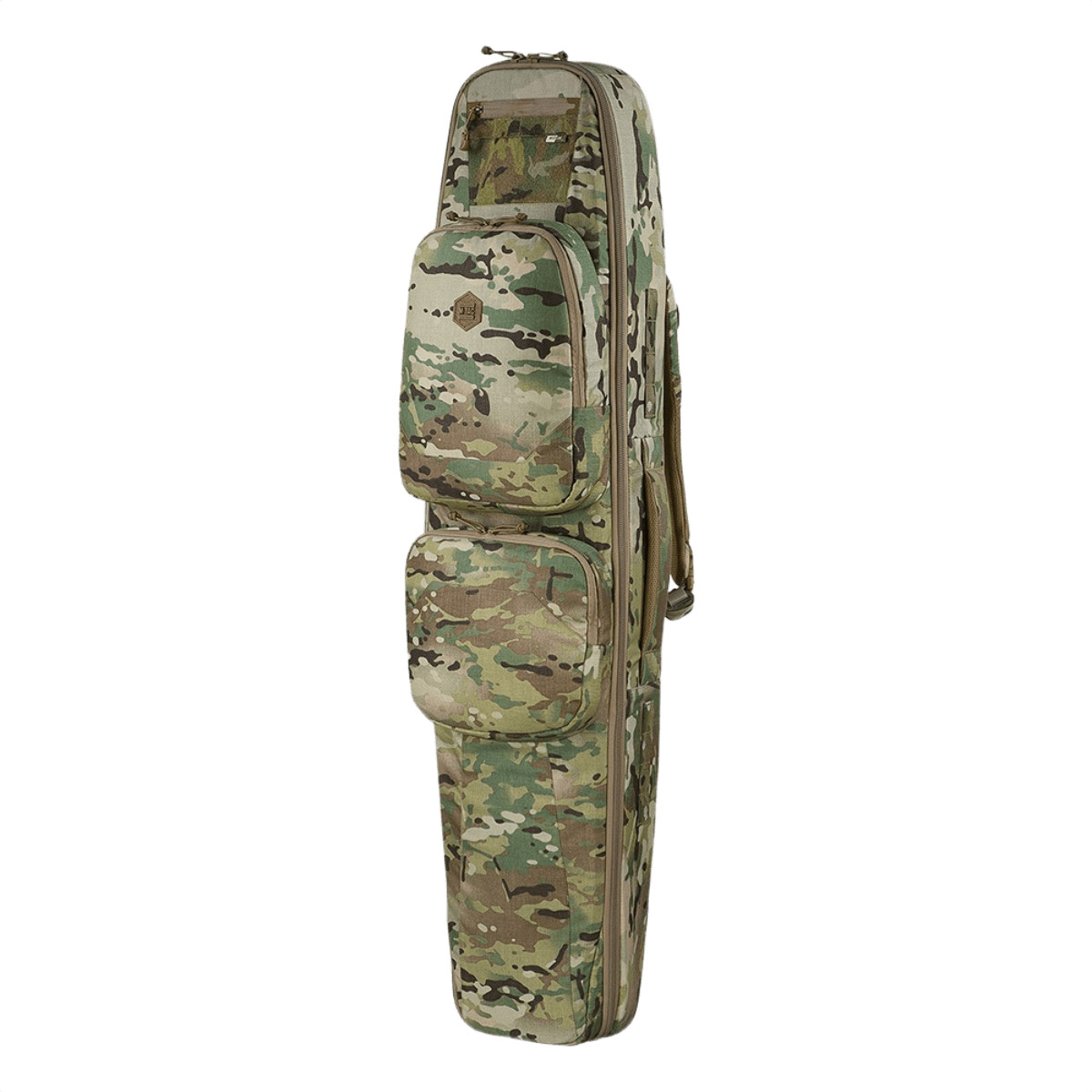 M-Tac Gun Backpack Case 125 cm Gen.II Elite camo-kuosissa, tukeva reppu asekuljetukseen