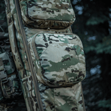 M-Tac Gun Backpack Case 125 cm Gen.II Elite camokuvioinnilla ja taktisin taskuin säilytykseen ja asekuljetukseen