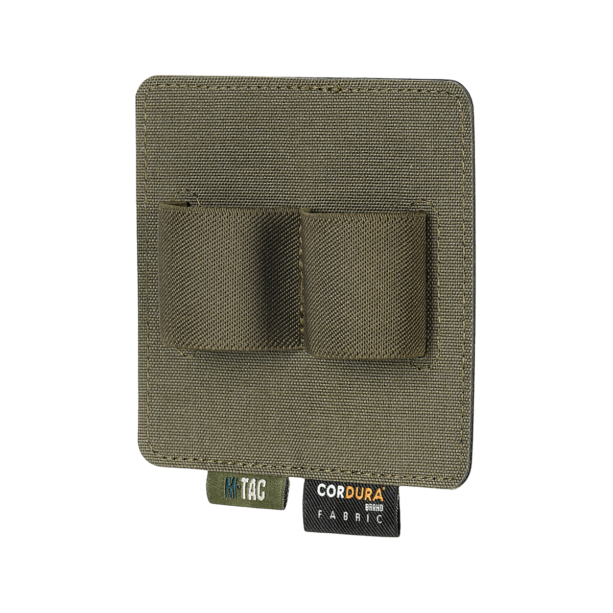 M-Tac Double Mag Pouch Hook Backed Magazine CORDURA-kankaasta kaksilla taskuilla pistoolin lipuille, spray-pulloille tai multitoolille