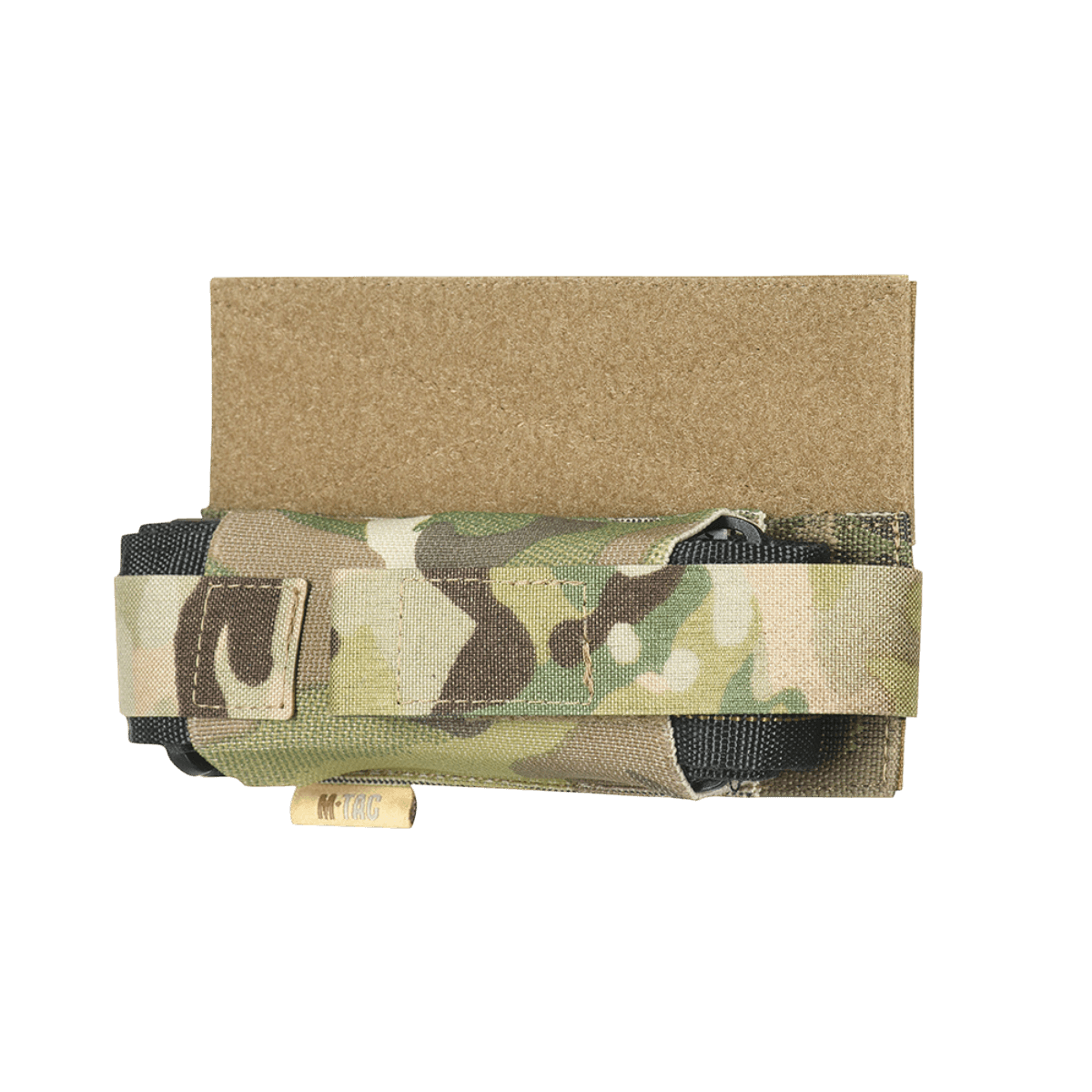 M-Tac Tourniquet Pouch Elastisk VELCRO Gen.II maastovärisenä, Cordura 500D, elastinen osa ja Texcel-hihnat taktiseen käyttöön