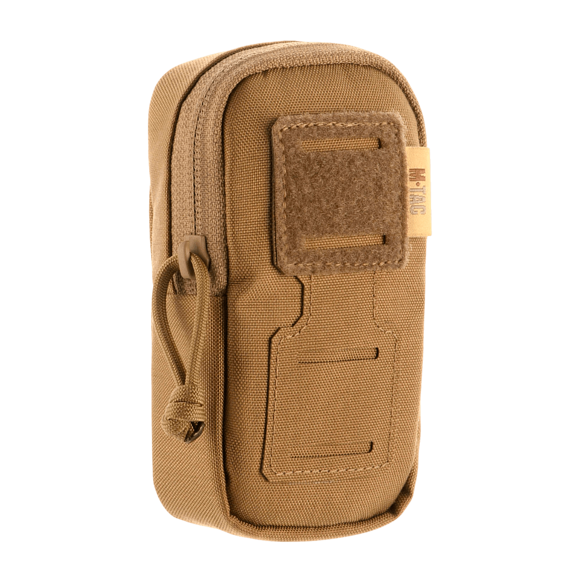 M-Tac PC Utility Pouch Elite 500D Cordura, 13 x 6 x 3 cm, ruskea, Velcro-paneeli merkeille, pohjan poistoaukko
